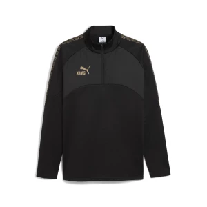 Obrázek produktu PUMA KING Football Training Winter Quarter-Zip Top Men, Clothing, Black/Gold,