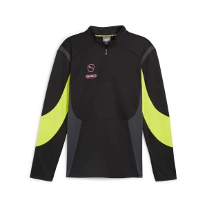 Obrázek produktu PUMA KING Pro's Football Quarter-zip Top Men, Clothing, Black/Electric Lime