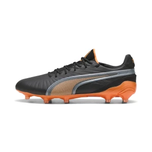 Obrázek produktu PUMA KING ULTIMATE FG/AG Football Boots Unisex, Shoes, Black/Heat Fire/Silver