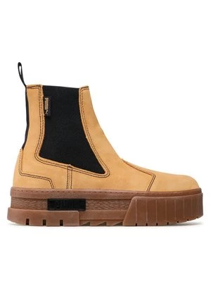 Obrázek produktu Puma Kotníková obuv s elastickým prvkem Mayze Chelsea Suede Wn's 382829 04 Béžová