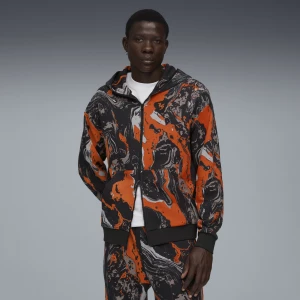 Obrázek produktu PUMA LAFRANCÉ HEEM Era Full-Zip Top Men, Clothing, Orange Glo/Aop,