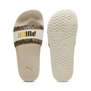 Obrázek produktu PUMA Leadcat 2.0 Animal Flair Slides Women, Shoes, Alpine Snow/Gold,