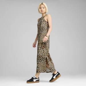 Obrázek produktu PUMA LEO LUXE Slim All-Over Print Dress Women, Clothing, Alpine Snow,