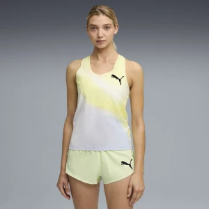 Obrázek produktu PUMA Lightspeed ULTRAWEAVE Graphic Running Singlet Women, Clothing, Silver Mist,