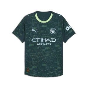 Obrázek produktu PUMA Manchester City 25/26 Authentic Fourth Jersey Men, Sport, Green Terrain