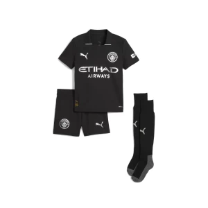 Obrázek produktu PUMA Manchester City 25/26 Away Minikit Kids, Clothing, Black,