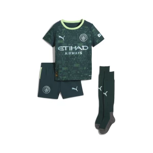Obrázek produktu PUMA Manchester City 25/26 Fourth Minikit Kids, Clothing, Green Terrain,