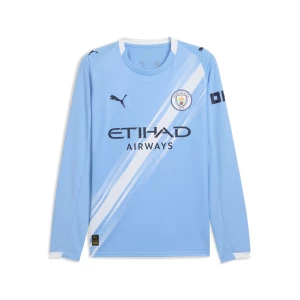 Obrázek produktu PUMA Manchester City 25/26 Long Sleeve Home Jersey Men, Sport, Light Blue/White