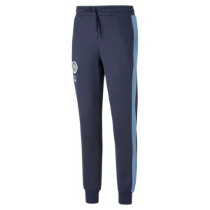 Obrázek produktu PUMA Manchester City F.C. ftblHeritage T7 Track Pants Men, Sport, Navy/Light Blue