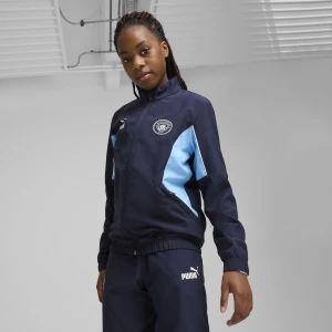 Obrázek produktu PUMA Manchester City ftblARCHIVE Jacket Youth, Clothing, Navy/Light Blue,