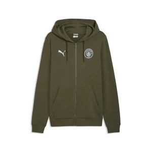 Obrázek produktu PUMA Manchester City FtblCulture Hooded Jacket Men, Sport, Green Moss/Sea Glass