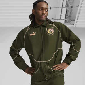 Obrázek produktu PUMA Manchester City ftblSTATEMENT Track Jacket, Clothing, Myrtle/Poppy Pink