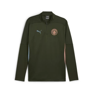 Obrázek produktu PUMA Manchester City Quarter-Zip Training Top Men, Sport, Myrtle/Bold Blue