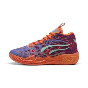 Obrázek produktu PUMA MB.04 Creativity Basketball Shoes Unisex, Shoes, Dark Amethyst/Orange Glow/Poison Pink,
