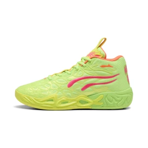 Obrázek produktu PUMA MB.04 Gem Basketball Boots Unisex, Shoes, Yellow Alert/Green Glare/Pink Alert,
