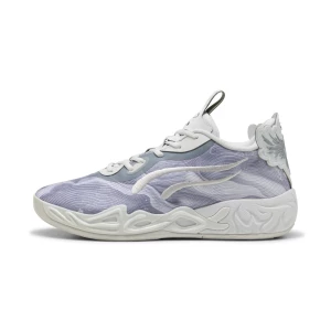 Obrázek produktu PUMA MB.04 Lo Team Basketball Shoes Unisex, Shoes, Feather Gray/Cool Mid Gray/Cool Dark Gray,