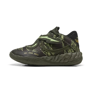 Obrázek produktu PUMA MB.05 Camo Mid Basketball Shoes Kids, Shoes, Dark Olive/Fizzy Light/Black,