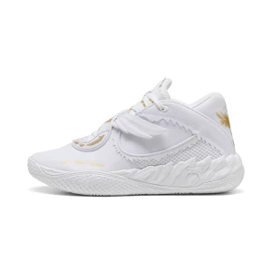 Obrázek produktu PUMA MB.05 Mist Basketball Shoes Youth, Shoes, White/Gold,