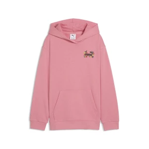 Obrázek produktu PUMA MID 90s Relaxed Graphic Hoodie Youth, Sweatshirts, Wild Pink,