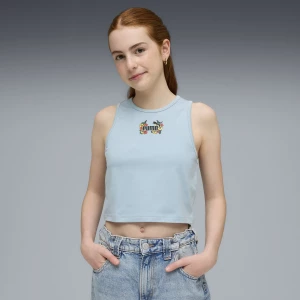 Obrázek produktu PUMA MID 90s Slim Graphic Tank Youth, Kids, Seafoam