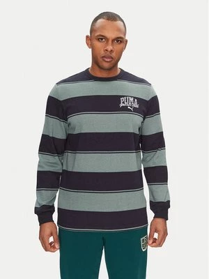 Obrázek produktu Puma Mikina Class Striped 684647 Zelená Regular Fit