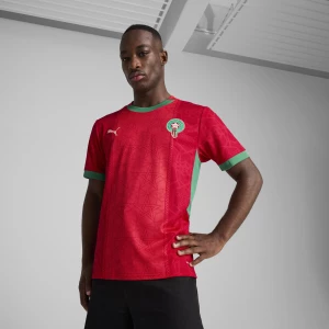 Obrázek produktu PUMA Morocco 2025 Home Jersey Men, Clothing, Red/Archive Green,