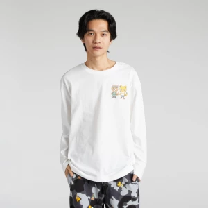 Obrázek produktu PUMA NEKOSAN x HOOPS DYLAN GRAPHIC Long Sleeve Tee Unisex, Clothing, White