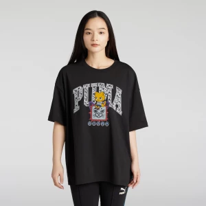 Obrázek produktu PUMA NEKOSAN x HOOPS DYLAN Graphic Oversized Short Sleeve Tee Unisex, Clothing, Black,