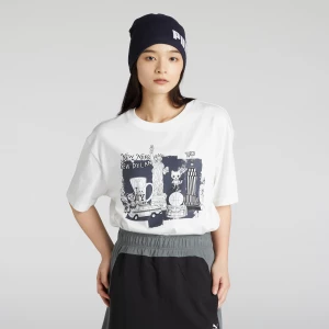 Obrázek produktu PUMA NEKOSAN x HOOPS DYLAN Short Sleeve Tee Unisex, Clothing, White,