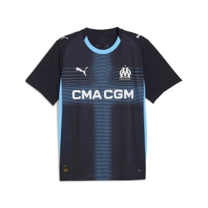 Obrázek produktu PUMA Olympique de Marseille 25/26 Away Jersey Men, Sport, Navy/Luminous Blue
