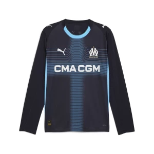 Obrázek produktu PUMA Olympique de Marseille 25/26 Long Sleeve Away Jersey Men, Sport, Navy/Luminous Blue
