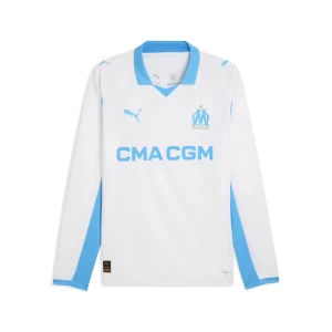 Obrázek produktu PUMA Olympique de Marseille 25/26 Long Sleeve Home Jersey Men, Sport, White/Azure