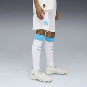 Obrázek produktu PUMA Olympique de Marseille 25/26 Shorts Youth, Clothing, White/Azure béžová