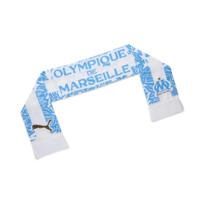 Obrázek produktu PUMA Olympique de Marseille Essentials Scarf, Accessories, White/Azure,