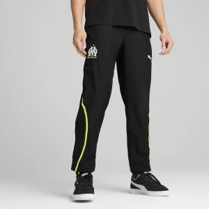 Obrázek produktu PUMA Olympique de Marseille FASTER Woven Pants Men, Clothing, Black/Yellow Alert,