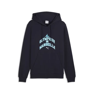 Obrázek produktu PUMA Olympique de Marseille FtblCulture Hoodie Men, Sport, Navy/White