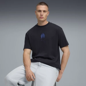Obrázek produktu PUMA Olympique de Marseille FtblEssentials Cellerator Tee Unisex, Clothing, Navy/Vivid Blue