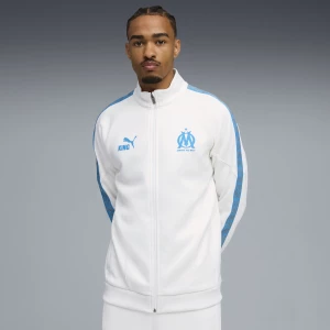 Obrázek produktu PUMA Olympique de Marseille KING Anthem Jacket Men, Clothing, White/Azure