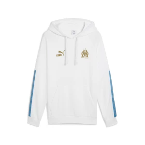 Obrázek produktu PUMA Olympique de Marseille KING Hoodie Men, Sport, White/Gold