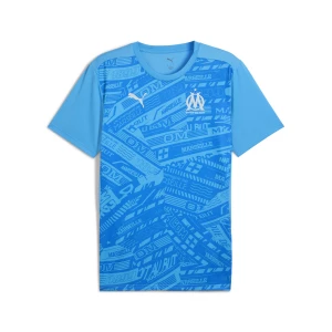 Obrázek produktu PUMA Olympique de Marseille Pre-match Jersey Men, Sport, Azure/Frosted Dew oranžová