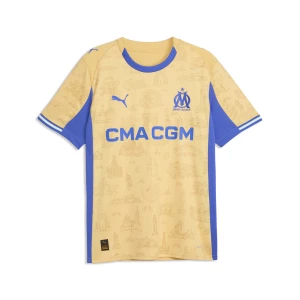 Obrázek produktu PUMA Olympique de Marseille Special Edition Jersey Men, Sport, Light Gold/Royal Sapphire