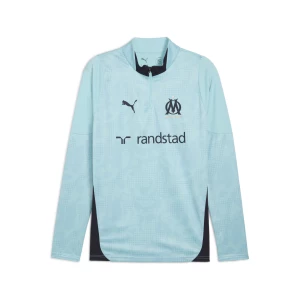 Obrázek produktu PUMA Olympique de Marseille Training Quarter-Zip Top Men, Sport, Safe Lake/New Navy tmavě modrá