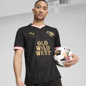 Obrázek produktu PUMA Palermo F.C. 24/25 Away Jersey Men, Clothing, Black/Gold