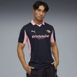 Obrázek produktu PUMA Palermo F.C. 25/26 Replica Away Jersey Men, Clothing, Deep Navy/Light Pink,