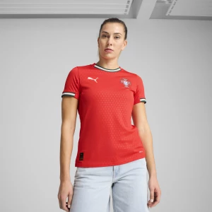 Obrázek produktu PUMA Portugal 2025 Home Jersey Women, Clothing, Sport Red/Sugared Almond,