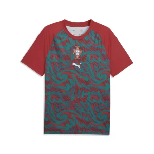Obrázek produktu PUMA Portugal Warmup Jersey Men, Football, Club Red/Green Lagoon