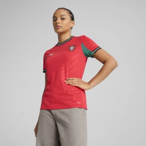 Obrázek produktu PUMA Portugal Women's Team 2025 Home Jersey Women, Clothing, Pure Red/Fresh Mint,