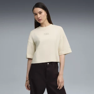 Obrázek produktu PUMA Premium Essentials Oversized Graphic Tee Women, Clothing, Alpine Snow