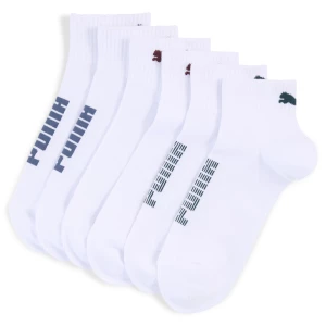 Obrázek produktu PUMA Quarter Socks Unisex (3-Pack), Clothing, White/Various Logo Colors