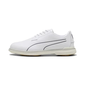 Obrázek produktu PUMA Royale Single Malt Golf Shoes Men, Shoes, White/Deep Navy/Gold,